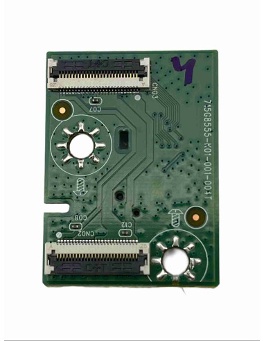 Bouton Power TV pour Philips 55PU56703/12 715G8555-K01-001-004T