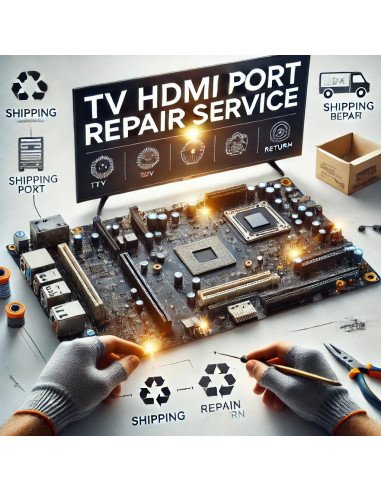 Remplacement ports HDMI sur carte mère TV