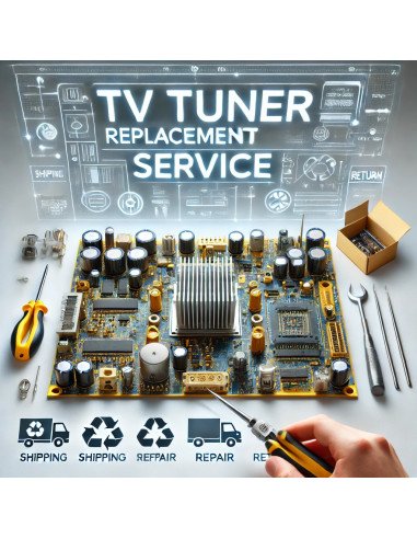 Remplacement Tuner sur carte mère TV