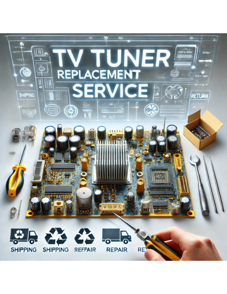 Remplacement Tuner sur carte mère TV