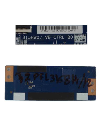 Carte T-CON T315HW07 TV Panasonic 32PFL3I58H/12