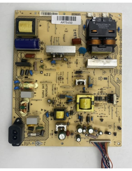 Carte d'alimentation TV Philips 42PFL3605H/12 ref 715G3812-P02-H20-003U-Z-SIDE