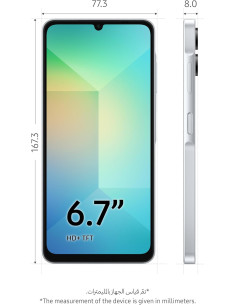 Samsung Galaxy A06 64Go bleu clair 2