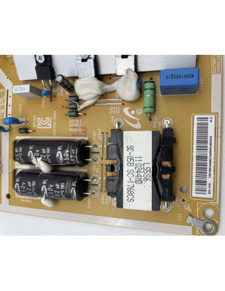 Carte d'alimentation TV SAMSUNG UE55MU6105K ref BN44-00807A
