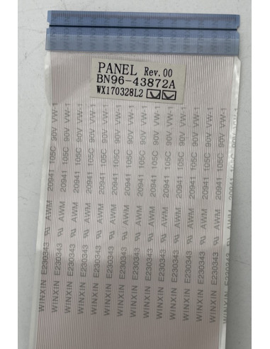 Nappe LVDS TV Samsung UE75MU6105K  BN96-43872A