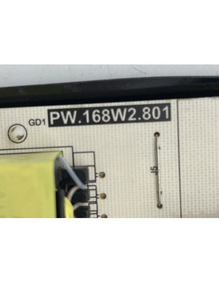 Carte d'alimentation TV Sharp 40AJ2E Réf PW.168W2.801