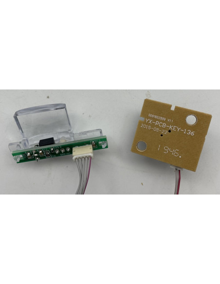 Bouton Power + Capteur infrarouge TV Sharp 40AJ2E Réf YX-PCB-KEY-136