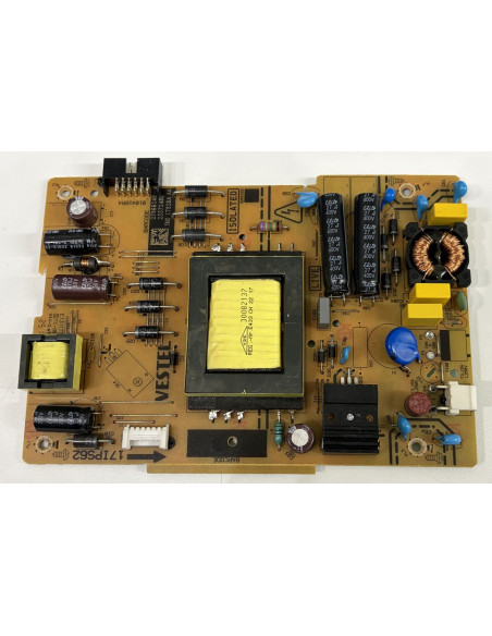 Carte d'alimentation TV Techwood TD39DLED18 ref 17IPS62