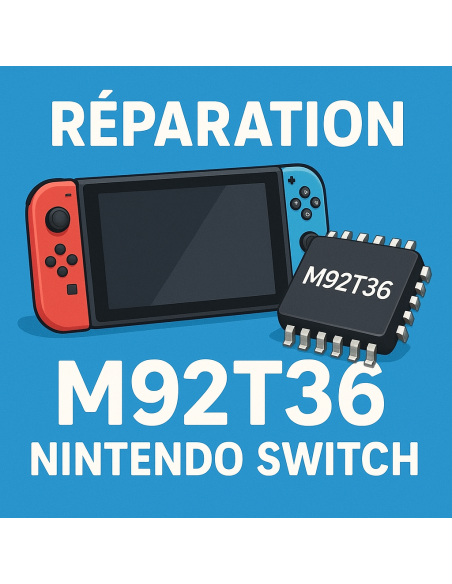 🔧 Remplacement M92T36 sur Nintendo Switch