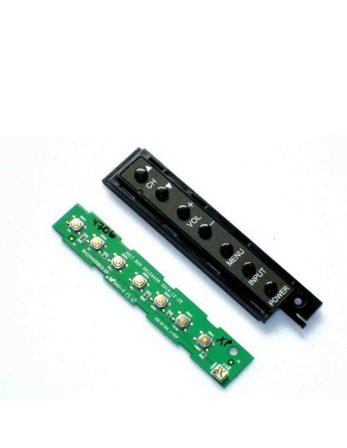 Clavier E244058CQ 2D & Capteur IR JUC7.820.0012441 TV Hitachi