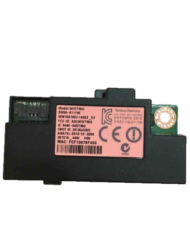 Bouton Unité BN96-35345B + Capteur IR BN41-02324B + Module Wifi et Bluetooth BN59-01174E BN96-30218E TV Samsung UE55J6300AW