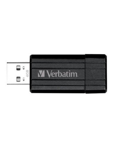 USB FlashDrive 64GB Verbatim PinStripe Noir