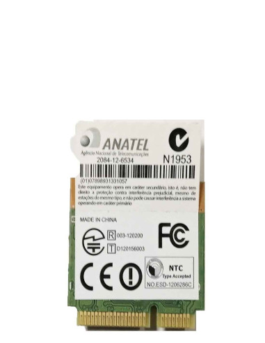 Carte Wifi+Bluetooth Pci express QCWB335 Pour PC HP