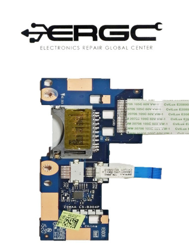 Carte module SD & Nappe ZSWAA LS-B304P Pour PC Toshiba C-50