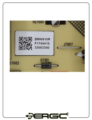 Carte d'alimentation pour F1744415 TV Açelik L215A004L