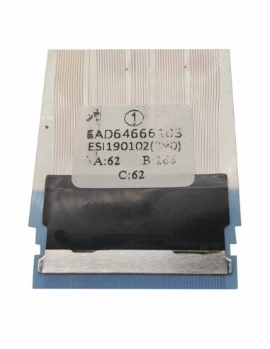 Paire de câbles LVDS EAD64666103/104 TV LG 43UK6200PLA