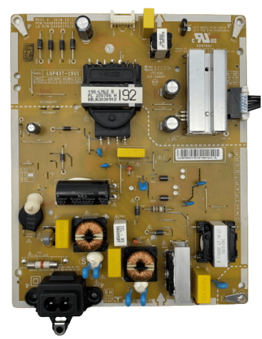 Carte d'alimentation TV LG 43NANO796NE EAX68304101