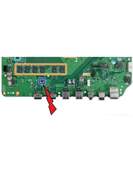 HDMI Control IC 75DP159 QFN-40 pour Xbox One Slim