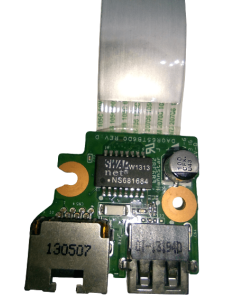 Carte Ports USB RJ45 Ethernet DA0R65TB6D0 HP 17-e023sf 2