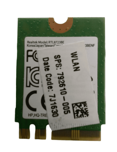 Carte WIFI pour PC portable HP 15-ac165nf / RTL8723BE