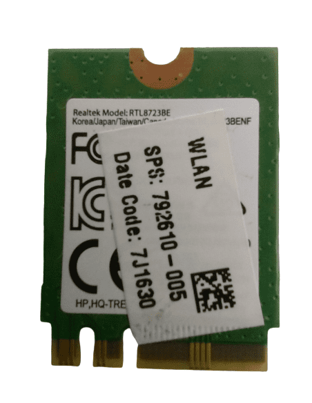 Carte WIFI pour PC portable HP 15-ac165nf / RTL8723BE
