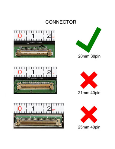 Dalle LCD 14" 1920x1080 FHD Dalle Ecran Display