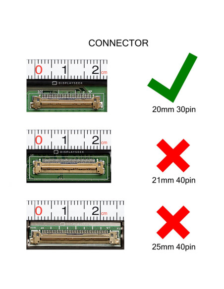Dalle LCD 14" 1920x1080 FHD Dalle Ecran Display