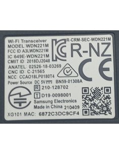 Carte Wifi TV Samsung UE58TU6905K ref BN59-01308A 2