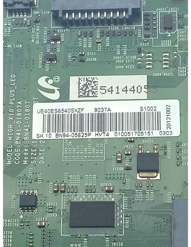 Carte mère TV Samsung UE40ES6540S ref BN94-05625P