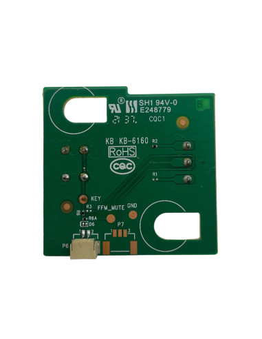 Bouton Power TV TCL 75C722 réf 40-65P715-KSA1LG